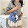 Women's Flower Shape Crossbody Bucket Bag, Adjustable Strap Shoulder Bag, Portable Purse for Phone Cosmetics Cards, Casual Daily Commute Travel School