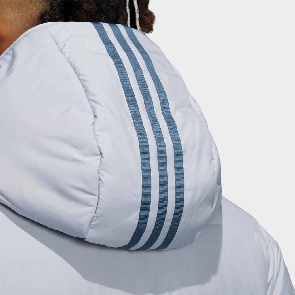 Adidas Neo Down Jacket Unisex Silver Gray HY9637