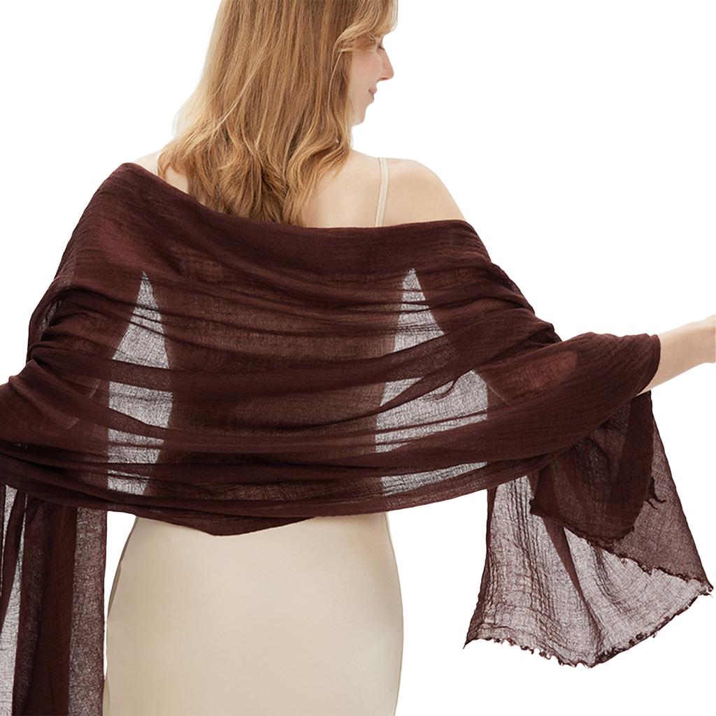 Women's Lightweight Scarf Shawl for Summer Outdoor Activities
