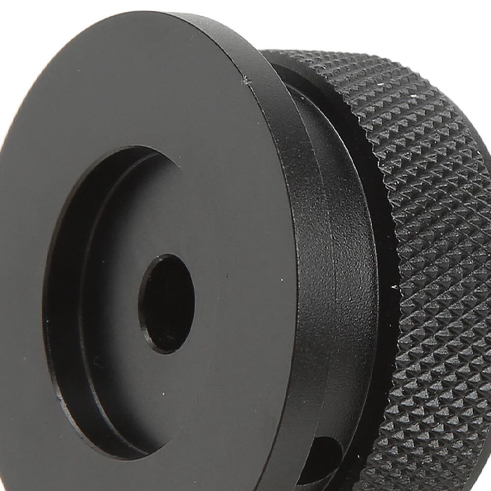 Aluminum Alloy Guitar Knob Set Black Color Volume Tone Control Knob Electric Guitar Accessory