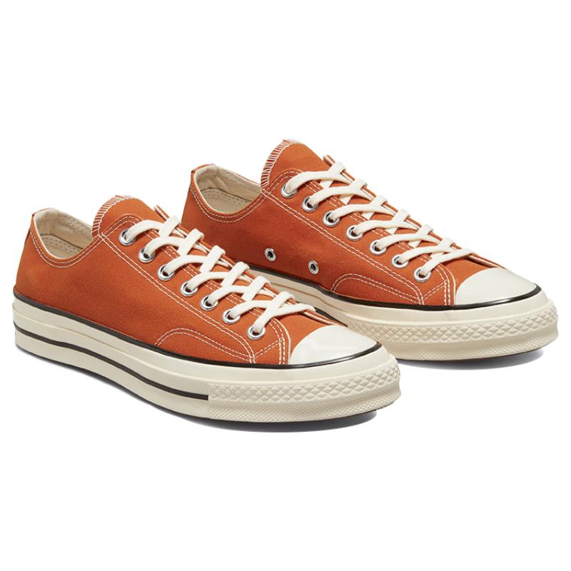 Converse 1970s Chuck Taylor All Star Versatile Wear-resistant Breathable Low-top Canvas Shoes Unisex Orange