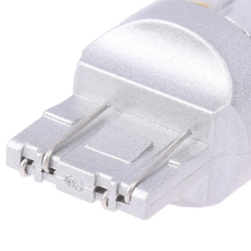 2 stk T20 LED Canbus 7443 W21/5W 7440 W21W LED-pære 6500K Hvit Bil Parkeringslys Posisjonslys DRL Kjørelys 12V