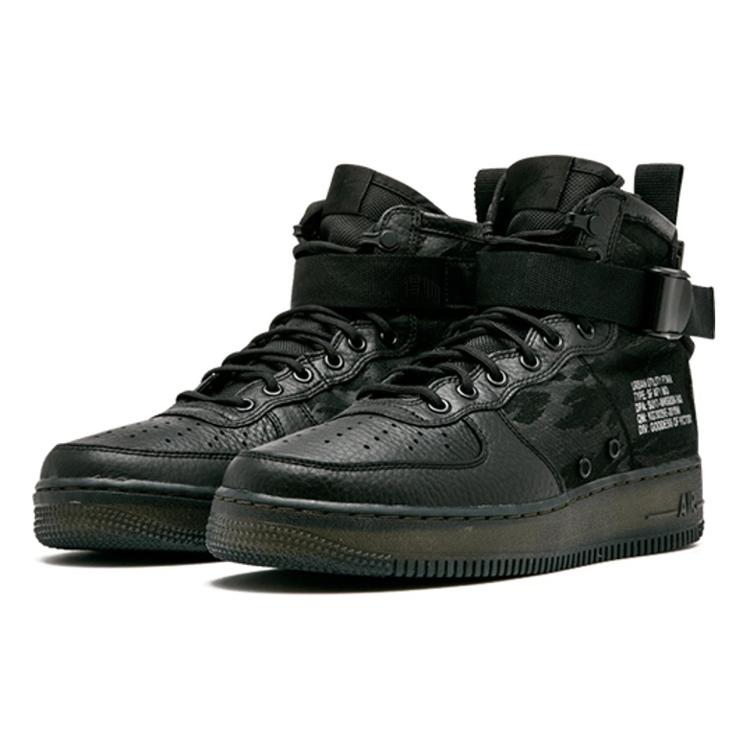 Nike Sf Air Force 1 Mid Nero Khaki Cargo AA7345-001