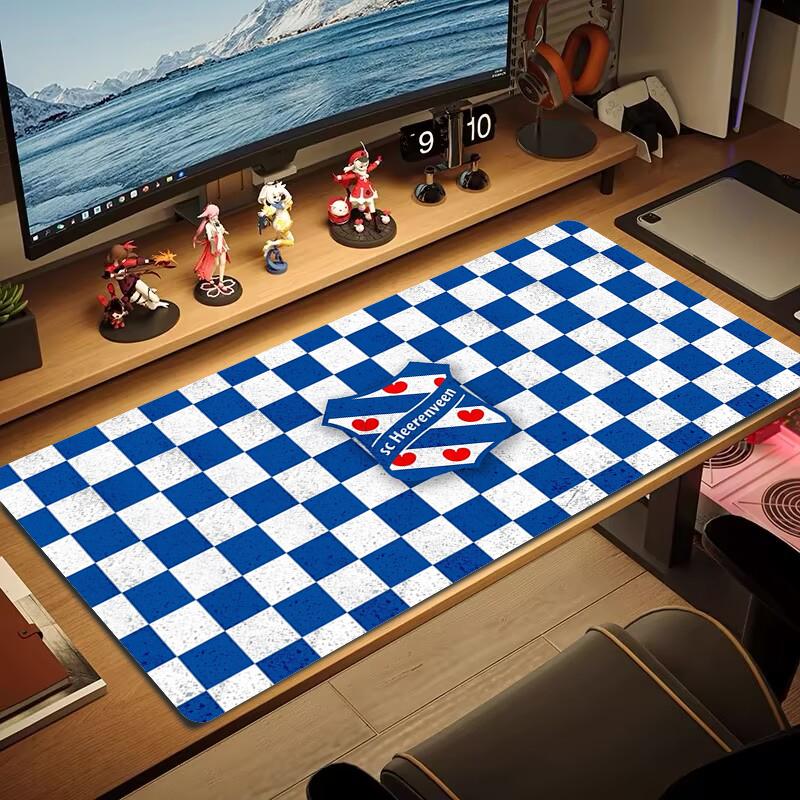 SC Heerenveen Mouse Pad Large Gaming Table Cushion Non-slip Laptop Tablet Big Mousepad XXL Mat Mini PC Playmat With Lock edge_xia