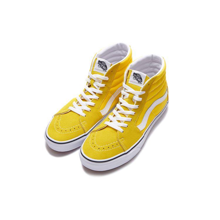 Vans Sk8-Hi Cyber Yellow Unisex Sneakers True-White VN0A32QGCA1