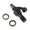 Motorcycle Brake Caliper Banjo Bolt Bleed Screw M10 X 1.25 Aluminum Nipple for Universal Master Cylinder Repair