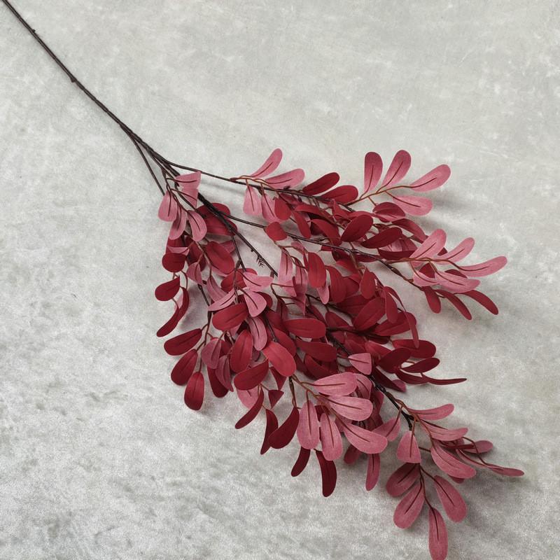 Peanut Artificial Leaf Silk Floral Bouquet Long Stem Wedding Decor Home Display