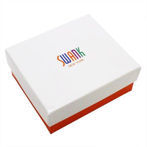 SWANK blue tabby glasses glasses tie pin tie bar T0083