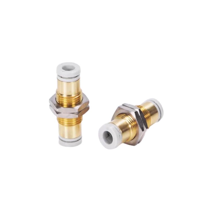 Pneumatic Panel Mount Quick Connect Micro Tube Connector PM/KJE03-00 04/05/06-00
