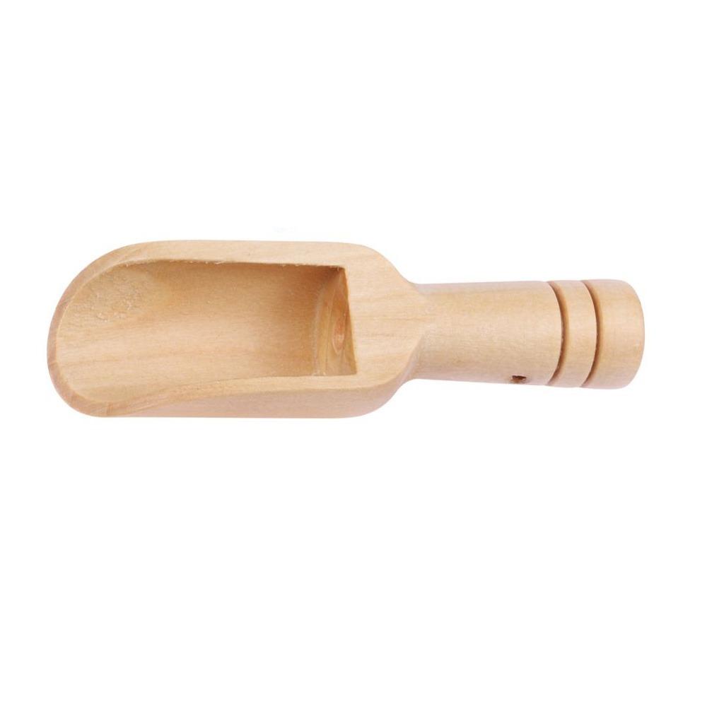 

Portable Wooden Handle Mini Wooden Spoons Seasoning Use Bath Salts Salt Spoons Coffee Scoops Kitchen Cooking Tool