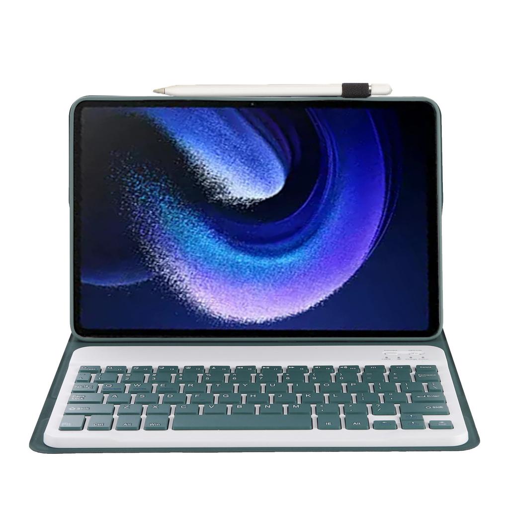 Case For Honor Pad GT Pro 12.3-inch 2024, and includes a PU leather stand and Bluetooth keyboard