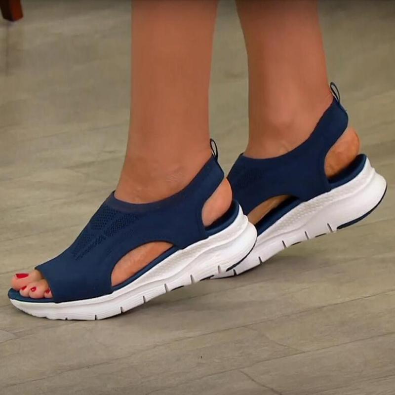 Women Beach Wedge Sandals Summer Comfort Casual Sport Sandals  Women Platform Sandals Roman Sandals Plus Size