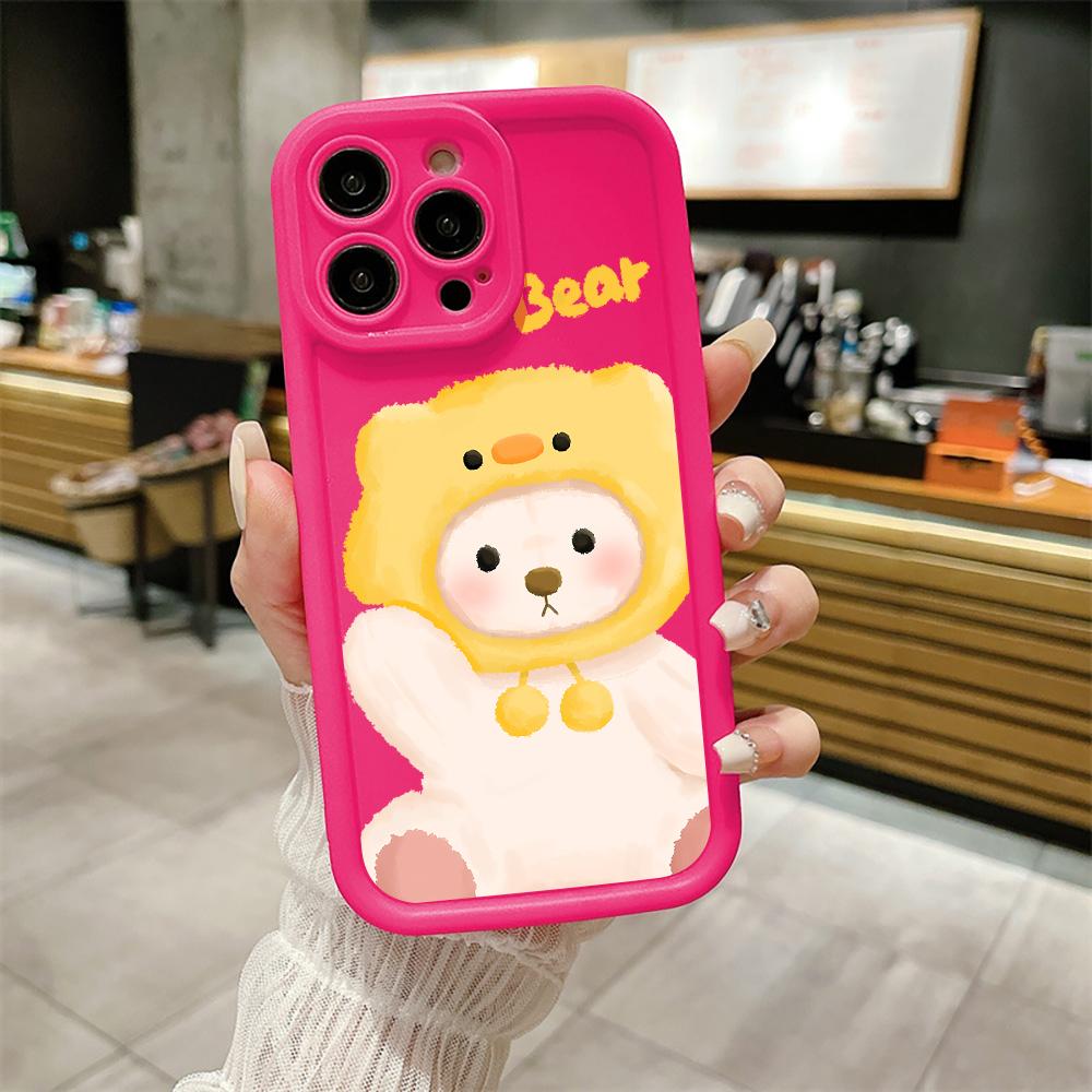 

Чехол для телефона iPhone 16 13 11 Pro Max iPhone 11 13 16 Samsung S24 Ultra Samsung A54 Redmi note 12 11 Infinix Чехол iPhone 16 Pro Max яркий розовый