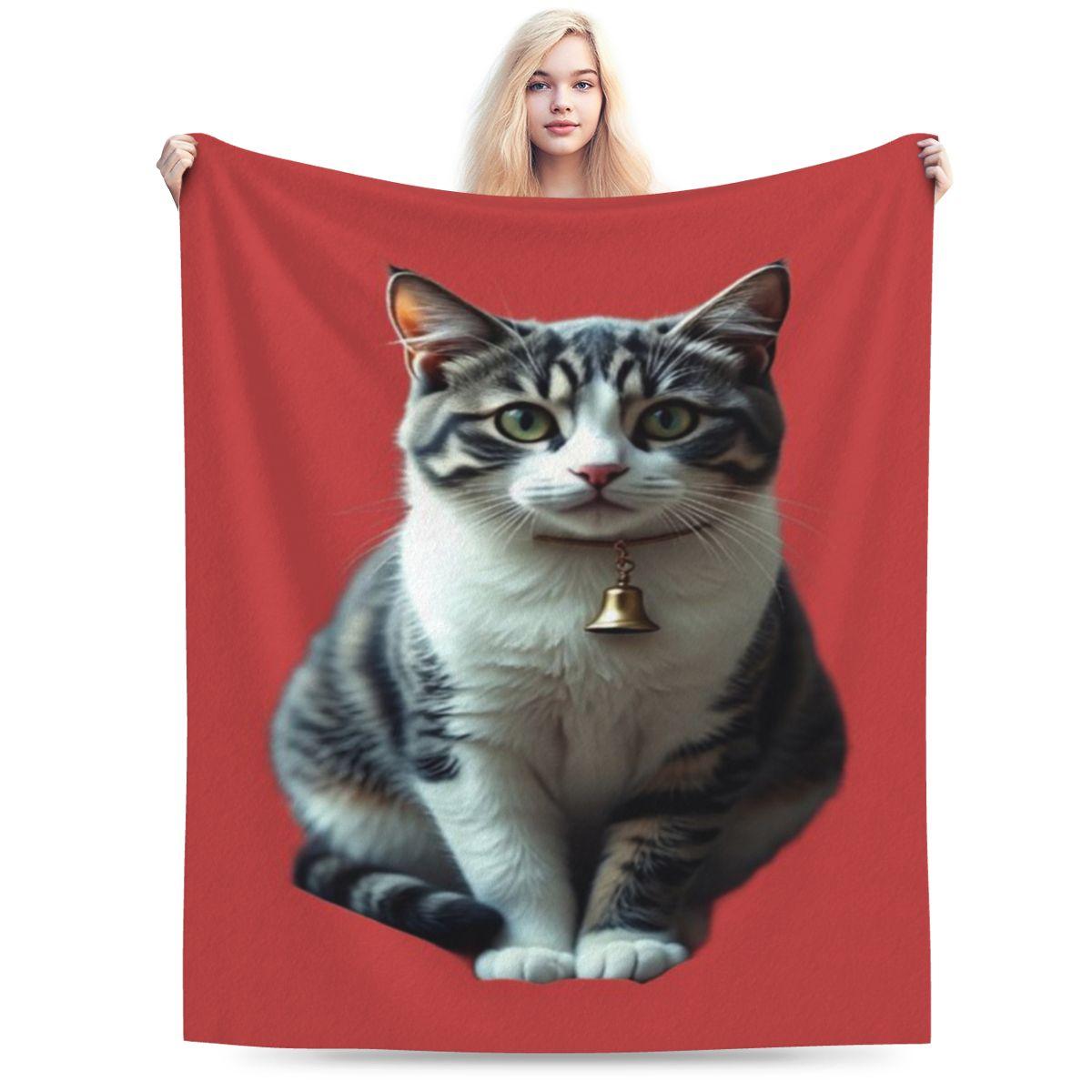

Bell The Cat Custom Soft Gift An UltraSoft Micro Fleece Blanket 75x100cm 30x40in