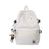 Mochila Escolar Mochila para Estudiante Universitario Hombres y Mujeres Simple Japonesa Versátil Estudiante ins Gran Capacidad Mochila Escolar Universitaria Mochila de Instituto