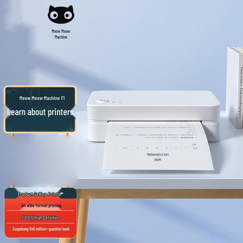 

Miaomiaoji F1 A4 Homework Assistant Printer