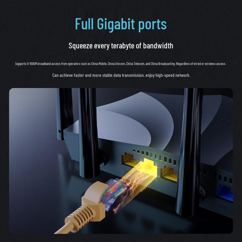 Tenda Hochleistungs-Dualband-WLAN-Router (CN-Version)
