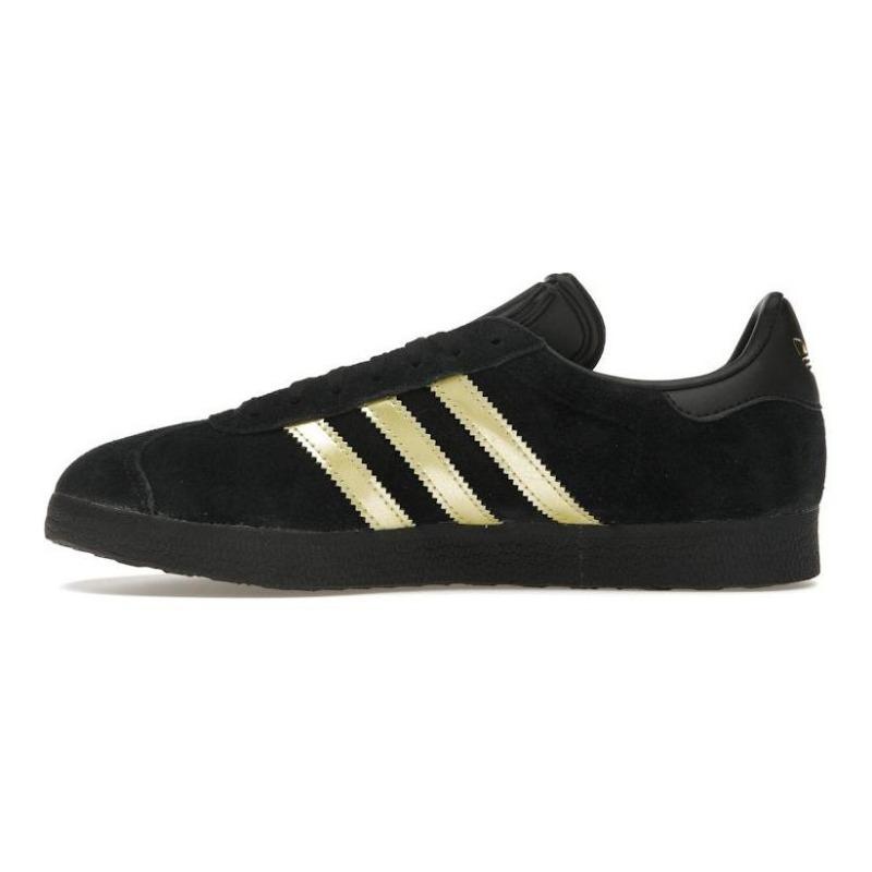 Jude Bellingham x adidas Originals Gazelle Stylish Versatile Thin Sole Low-Top Skate Shoes Unisex Black JH5703 EU 42