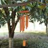 Bamboo Wind Chime Pendant - Unique New Chinese Style Wooden Tube Decoration, Perfect Scenic Gift & Photo Prop