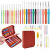Knitting Accessory Set 51Pieces Including Soft Yarn Hook And Needle With Yarn And Complete Craft Tool