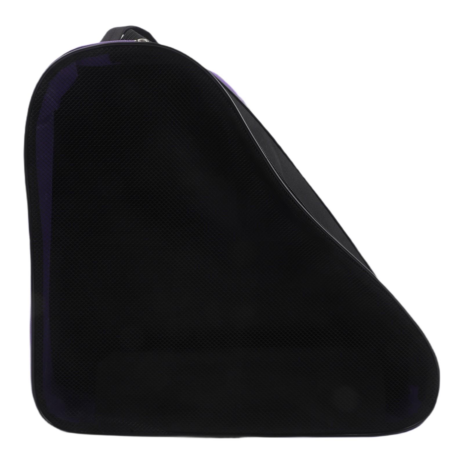 

Mesh Pockets Ice Skate Bag Roller Skate Bag Side Pockets black