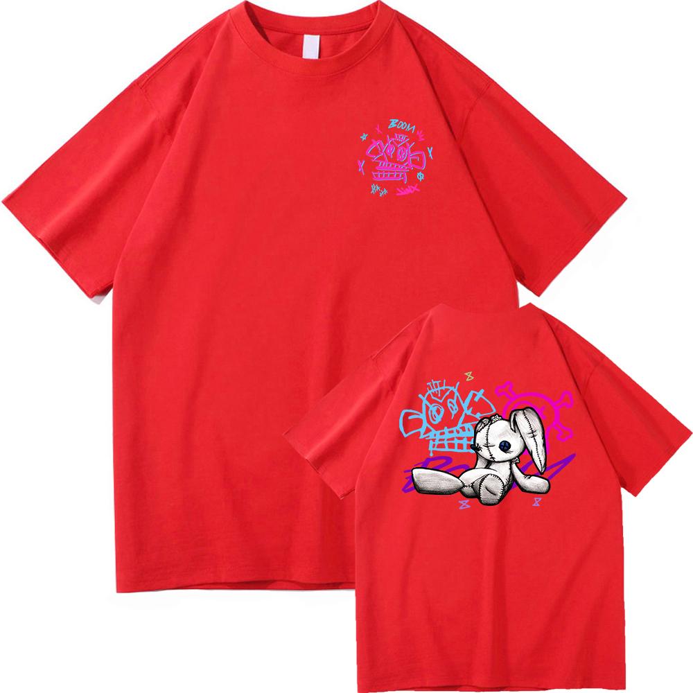 Arcane 2 T Shirts Fashion Men Harajuku Aesthetic Retro Anime Vi Jinx Tshirt Unisex High Quality Cartoon Vintage Cotton Tee Shirt