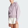 New Adidas Z.N.E. Full Zip Hoodie Sweatshirt Women's Light Purple IS3934