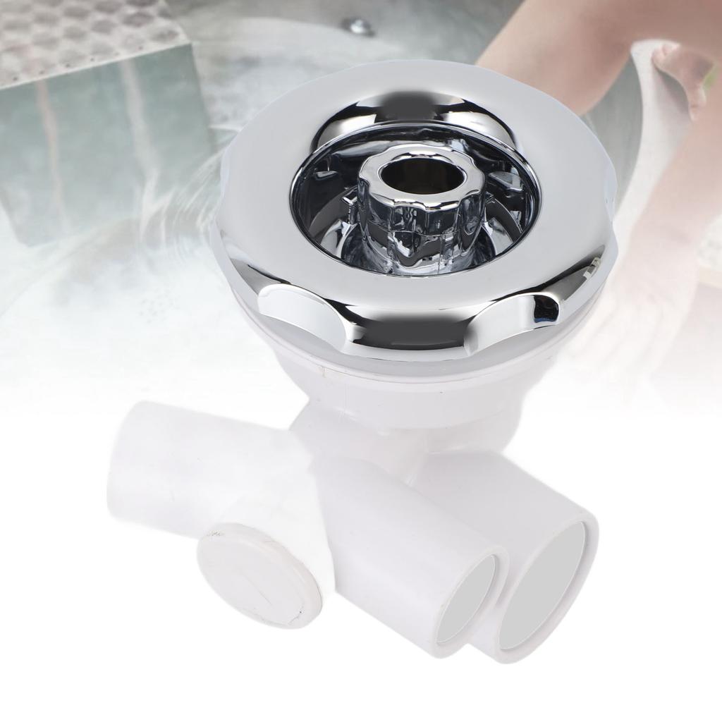 1in-1/2in Bathtub Jet Nozzle Adjustable Universal Flower Nozzle Massage Spa Jet Replacement