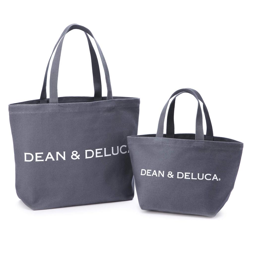 Tote Bag Dean Deluca Petit et Solide Éco 39 x x cm & Sac, Gris, Femme Homme, Couleur, Pratique, Sac de Mère, Pliable, Sac, 17.7 21.3