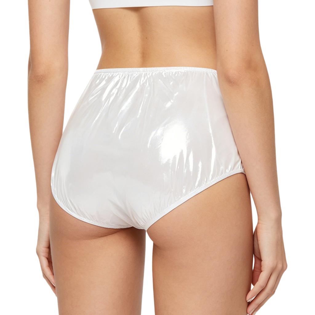 Pannolino Riutilizzabile per Nuoto per Adulti con Esigenze Speciali S-3XL Slip Impermeabili in Vinile con Lati Regolabili a Velcro per Piscina