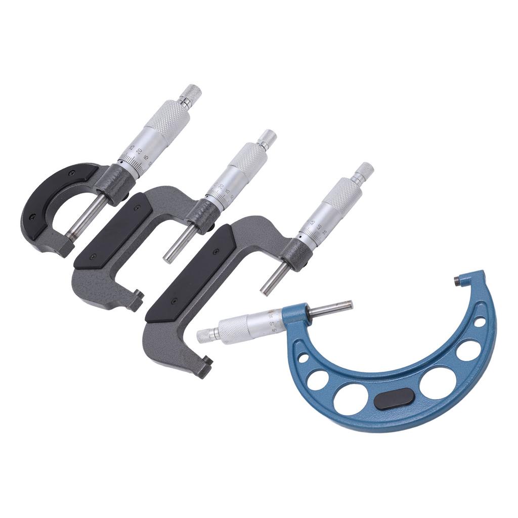 Micrometer Accurate Measurement Alloy Easy To Use Micrometer Measuring Tool Mechanical Structure for Shape Tolerances