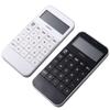 School Mini Pocket Office Cheap Promotional Black White Electronic Digit Calculator