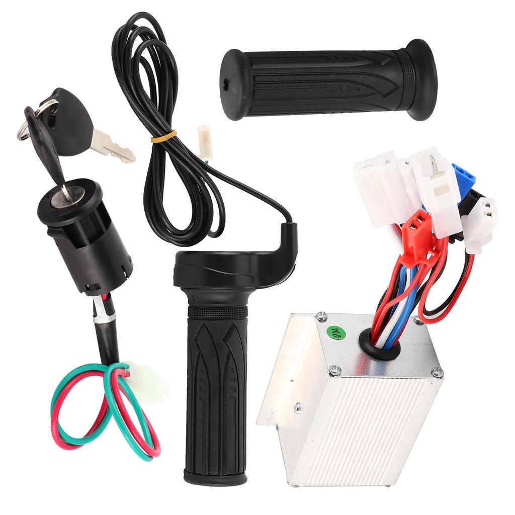 nEW Electric Scooter Speed Controller Set 24V 250W Controller with Throttle Grip Lock Scooter Accessory Scooter Controller Set