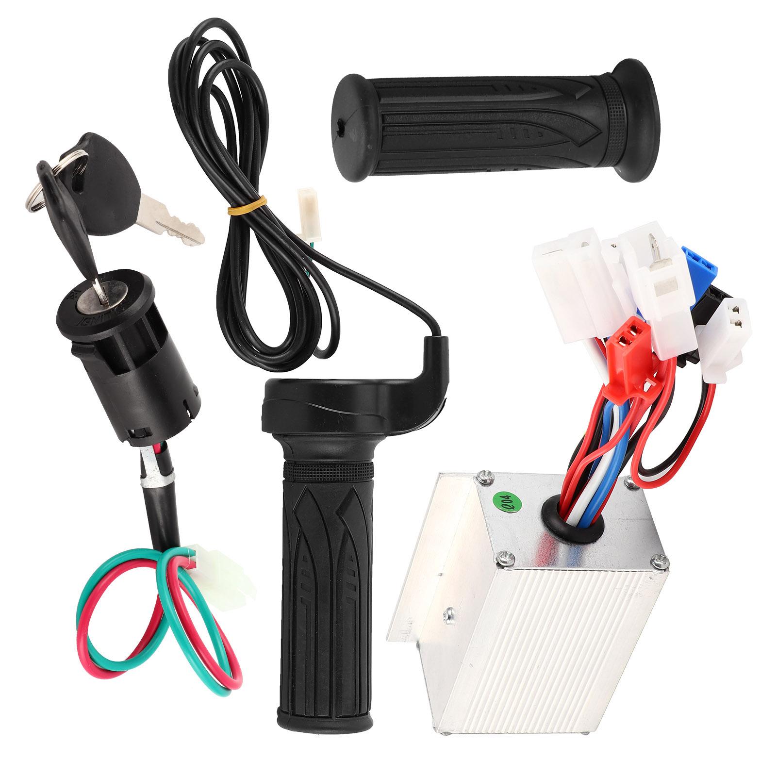 

Electric Scooter Speed Controller Set 24V 250W Controller with Throttle Twist Grip Lock