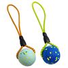 Dog Elastic Rope Balls, Popcorn Dog Toy Balls, Durable and Unbreakable Dog Retrieval Training Interactive Pet Toys