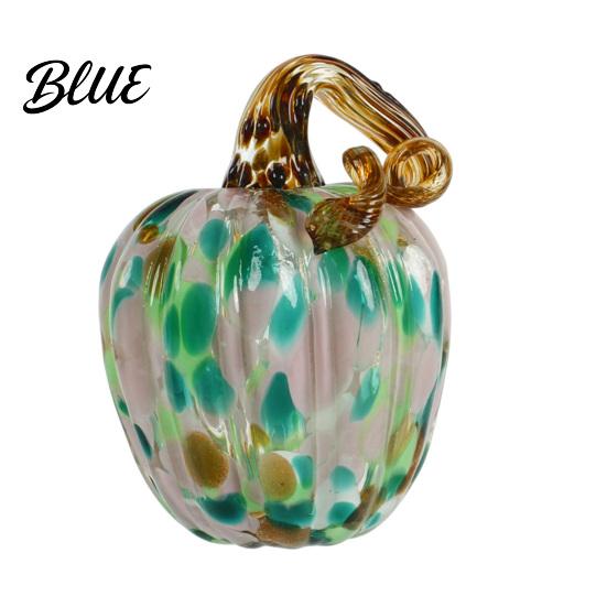 Warm Home Atmosphere Decor Hand Blown Glass Pumpkin Figurine Creative Adornment for Desktop Decoration Unique Fall Autumn Theme Jewelry Living Room