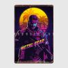 Metal Gear Solid Poster Metal Plaque Pub Cave Pub Designing Wall Plaque Tin Sign Posters