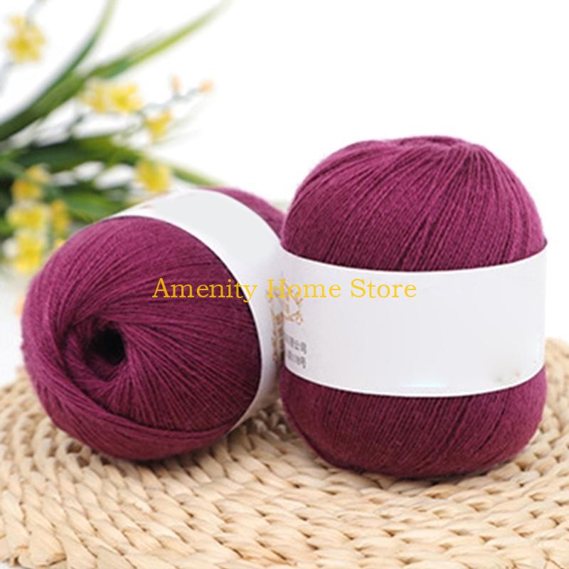 F26C Genuine Cashmere Yarn Various Colors Hand Crochet Knitted Yarn