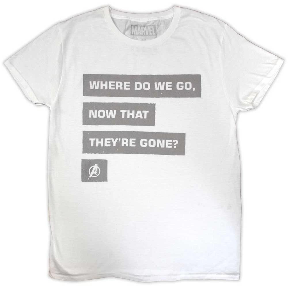 Comics Avengers Now That Theyre Gone Unisexs TShirt L