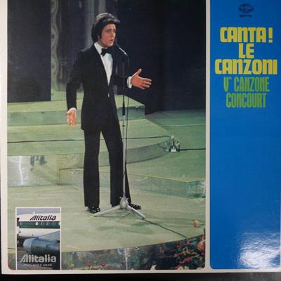 LP Record VARIOUS  Canta Le Canzoni SR779 SEVEN SEAS 1972 Japan Obi Pop Used