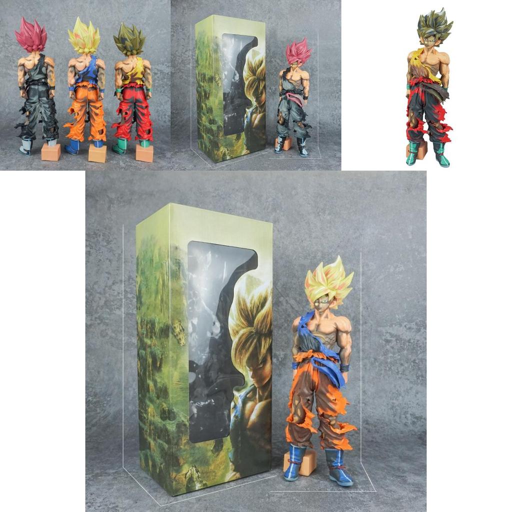 Dragon Ball Z Goku Pvc Action Figure With Manga Style Super Saiyan For Collectors And Display