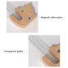 Creative Magnetic Test Tube Vase Wooden Fridge Magnets Simulation Flower Vase DIY Flower Arrangement Wall Decoration Mini Bonsai