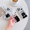 Dumb Haired Black Cat Phone Case For IPhone 17 Pro Max 16 17 15 Pro 14 13 Plus 12Mini 11 16E 17Air Cases Transparent Soft Covers