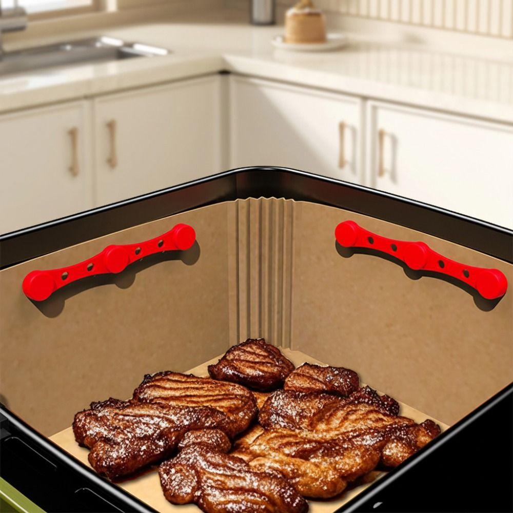 Fixation Device Air Fryer Magnetic Silicone Buckle  Air Fryer Accessories