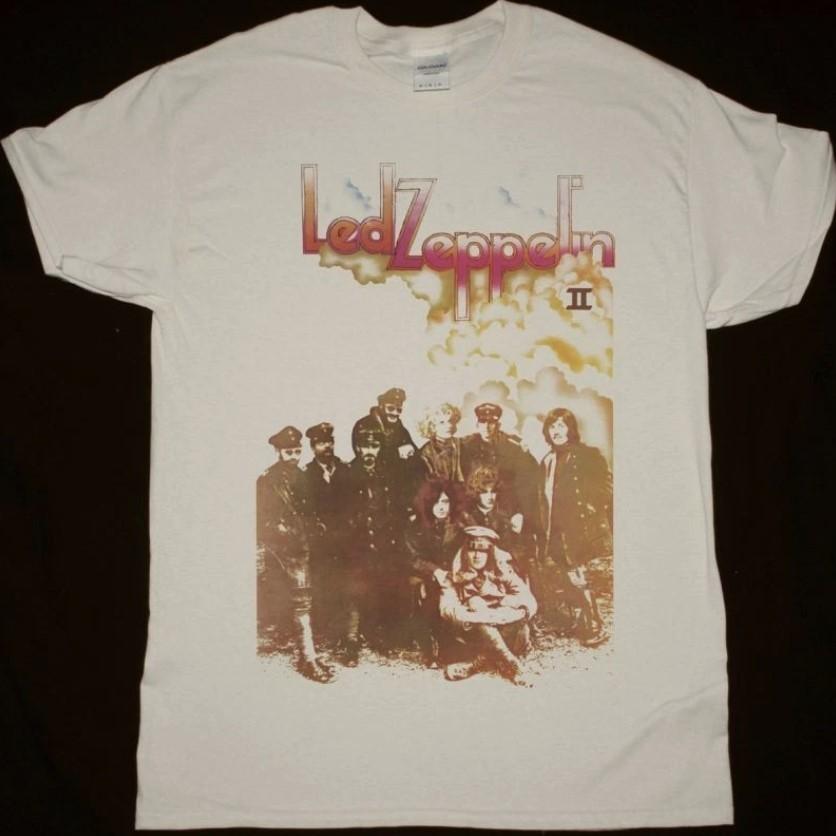 Vintage Led Zeppelin Ii T-Shirt 80S Rock Band Tee Rock Music Tee Fan Gift XXXXL