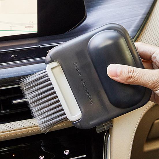 Cleaning Brush Soft-Bristled Dust-Blowing Combination Portable Storage Box Cleaning Kit Multi-Functional Cleaning Set