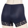 Tummy Control Hip Cotton Blend Glossy 80897AS Navy [Atsugi] [3D Cover] Shorts, Up, Fabric, High-Waisted, 1-Minute Length, L,