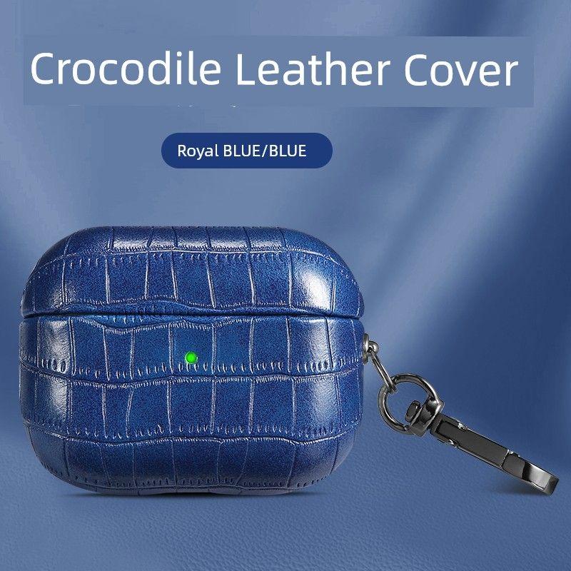 

Case Applicable to Apple 1/2 Generation Protective Case 3 Generation Pro2 Drop-Resistant Box Airpods4 Earphone Bag 5 Generation Minimalist Tide Fancy Airpods Pro Royal Blue