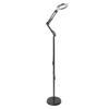 Gooseneck Magnifying Floor Lamp 1400LUX 3000 To 6000K 10 Speed LED 5X Magnifying Glass Light for