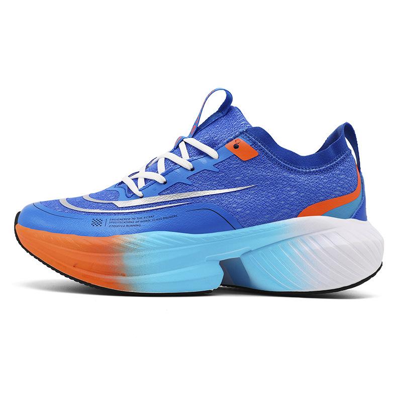 

2024 new color scheme new trend men and women the same sports shoes casual fashion versatile street light couple shoes 36 синий